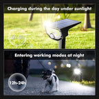 AloftSun Solar Motion Sensor Outdoor Lights, Waterproof Motion Sensor Spot - Image 5
