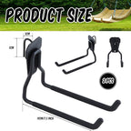 MorningRo 2 Pack Shed Accessories Multi Purpose Shed Hooks Metal Power Tool - Image 2