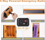 NOAA Weather Radio AM/FM/Shortwave, 5 Way Powered Emergency Radio - Image 5