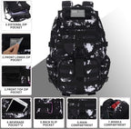 50L Military Tactical Backpack 3 Day Assault Pack Molle Daypack Hiking Backpack - Image 3