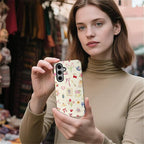 for Samsung Galaxy S24 Plus Case, HL2 Aesthetic Bow Preppy Collage Hybrid 2 - Image 5