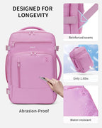 ECOHUB 17" Small Travel Backpack, United Airlines Personal Item Bag 17x10x9 - Image 6