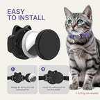 Waterproof Airtag 2nd & 1st Cat Collar, Breakaway Cat Airtag Collar - Image 8