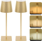 LUTEC 4 Pack Cordless Table Lamp, 6000mAh Rechargeable Battery Operated Desk - Image 8
