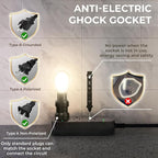 Outdoor Power Strip Weatherproof, Transparent IPX6 Waterproof Surge Protector - Image 5