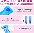Hydration Backpack with 2L Water Bladder Bag, Lightweight and Breathable - Image 5