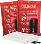 Ougist 2 Pack Emergency Fire Blanket by Ougist