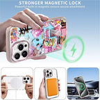 Case for iPhone 14 Pro Max, Cover Holiday Trip World Map Phone Case Design，for - Image 3