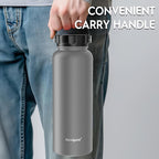 Navigate 40 oz Insulated Stainless Steel Sports Water Bottle - Image 3
