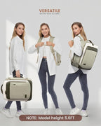 LOVEVOOK 50L Travel Backpack Carry On Airline Approved, Large Backpack - Image 3