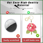 BORKUANA Leather Keychain Holder Case Compatible - Image 3