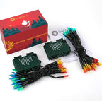 Battery Operated Christmas Lights 2 Pack 18 Feet 50 LED Clear Mini String Lights - Image 7