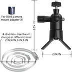 Universal Adjustable Stainless Mount Bracket Outdoor Security Camera 360 Degree - Image 5