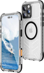 WIFORT for iPhone 16 Pro Max Waterproof Case, Fit for Magsafe Full Body by WIFORT
