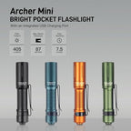 ThruNite Archer Mini Pocket EDC Pen Flashlight, USB-C Rechargeable Mini LED - Image 2