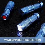 Fumete 20 Pieces LED Flashlight Mini 3 Mode Tactical Torch Small Water - Image 5