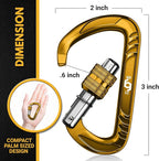 Rhino Produxs 12kN Heavy Duty Carabiner Clips, - Image 2