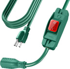 Extension Cord with Switch On/Off Waterproof Switch 10Ft No Plugging and by EasyToOperateLow-CostSolution