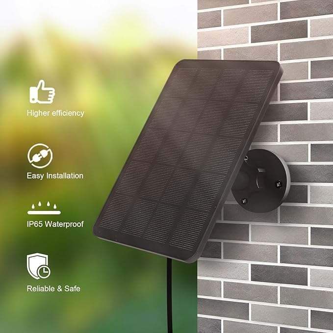 4 Pack Solar Panel for Blink Outdoor 4 Camera, 4W Solar Panels - Image 4
