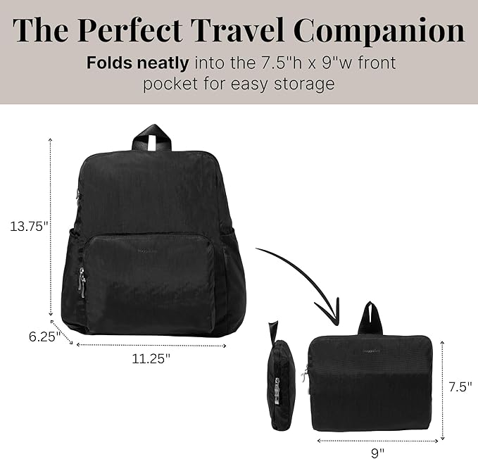 Baggallini Women's Carryall Packable Backpack - Image 3