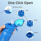 BJPKPK Insulated Water Bottle 14oz Stainless Steel Water Bottles - Image 3