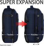 Vancropak Carry On Backpack, 45L Expandable Extra Large Travel Backpack - Image 4