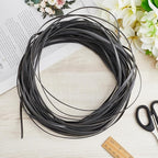 GORGECRAFT 30m*5mm Rattan Weaving Wicker Outdoor Wicker Repair Kit Dark Gray - Image 3