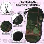 Glasses Case Sunglasses Eyeglass Soft Case Zipper Light Neoprene Pouch - Image 4