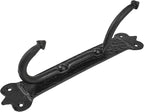 Mystic Colonial Solid Cast Iron Coat Hook – Large Vintage Victorian, Medieval - Image 9