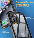 Design for iPhone 12 Pro Max Case Waterproof, Full Body Underwater Dustproof - Image 3