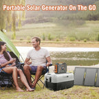 Portable Solar Generator, 300W Portable Power Station - Image 2
