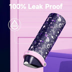 24 oz Insulated Water Bottle for Women: Meoky Stainless Steel Water Bottle - Image 3