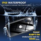 SPIDERCASE for iPhone 16 Waterproof Case, Built-in Screen Protector, 12FT - Image 3
