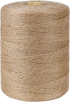 PerkHomy Jute Twine String 3600 Feet Natural Thin by PerkHomy