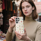 for Samsung Galaxy S25 Ultra Case, HL2 Aesthetic Bow Preppy Collage Hybrid 2 - Image 5
