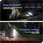 BLAVOR Solar Power Bank 20000mAh Built-in Cables, Wireless Charger - Image 5