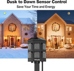 TiFFCOFiO Outdoor Power Strip Timer, Dusk to Dawn Light Sensor Countdown - Image 6