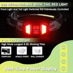 Headlamp Rechargeable, Ultra Bright Upgrade 1500 Lumens 6 Modes Head Lamp Led - Image 5