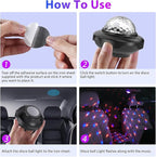 Battery Powered Disco Ball, Rechargeable Party Lights, Strobe Lights Sound - Image 6