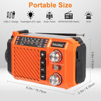 Hand Crank Emergency Weather Radio - Image 2