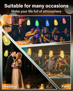 98FT Outdoor String Lights - Image 5