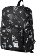 VASCHY Backpack for School, Lightweight Water Resistant Bookbag Casual Daypack by Vaschy