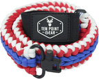 Extra Wide Gun Sling Paracord 550 Adjustable w/Swivels by Ten+Point+Gear