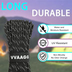 VVAAGG Reflective Paracord Rope 100FT, 7 Strand Nylon para Cord Lanyard Utility - Image 2