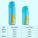 OLDLEY 12oz Kids Water Bottle, Stainless Steel Insulated Water Bottle - Image 4