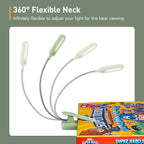 VAVOFO Rechargeable Book Light for Reading in Bed Kids, 7 LED Reading Light - Image 4