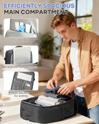 WONHOX Large Travel Backpack Carry on Flight Approved Laptop Work Business - Image 7