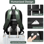 Business Backpack 17 Inch Slim Expandable Waterproof Travel Laptop Backpacks - Image 5