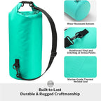 STOVER 5/10/25/30/40/55L Waterproof Dry Bag- Roll-Top Backpack w/Phone Case- - Image 3