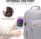 LOVEVOOK Laptop Backpack for Women 17.3 inch, Cute Womens Travel Backpack Purse - Image 5